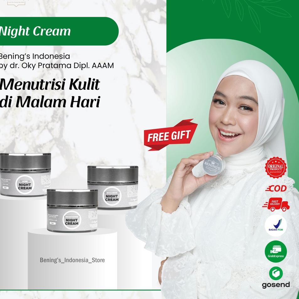 ✪ Night Cream Bening's Skincare ➬