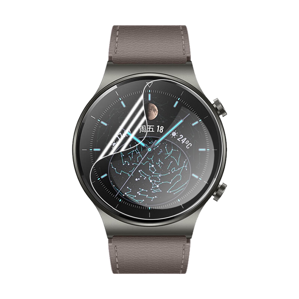 [Harga Grosir] Anti Gores Full Coverage Film Pelindung Waterproof TPU Film HD TPU Transparan Soft Hydrogel Film Untuk SmartWatch Bening Pelindung Layar Untuk Huawei WATCH Buds