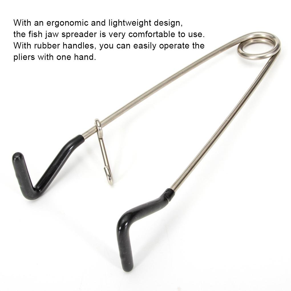 Huit Penyebar Mulut Ikan Stainless Steel Tahan Lama Pembukaan Fixator Profesional Tackle Fishing Decoupling Device Alat Pancing