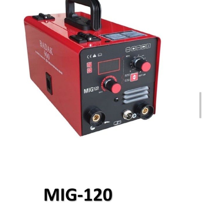 Rhino mig 120 badak / mesin las tanpa gas mig-120mesin las co2 mig 120 rhino