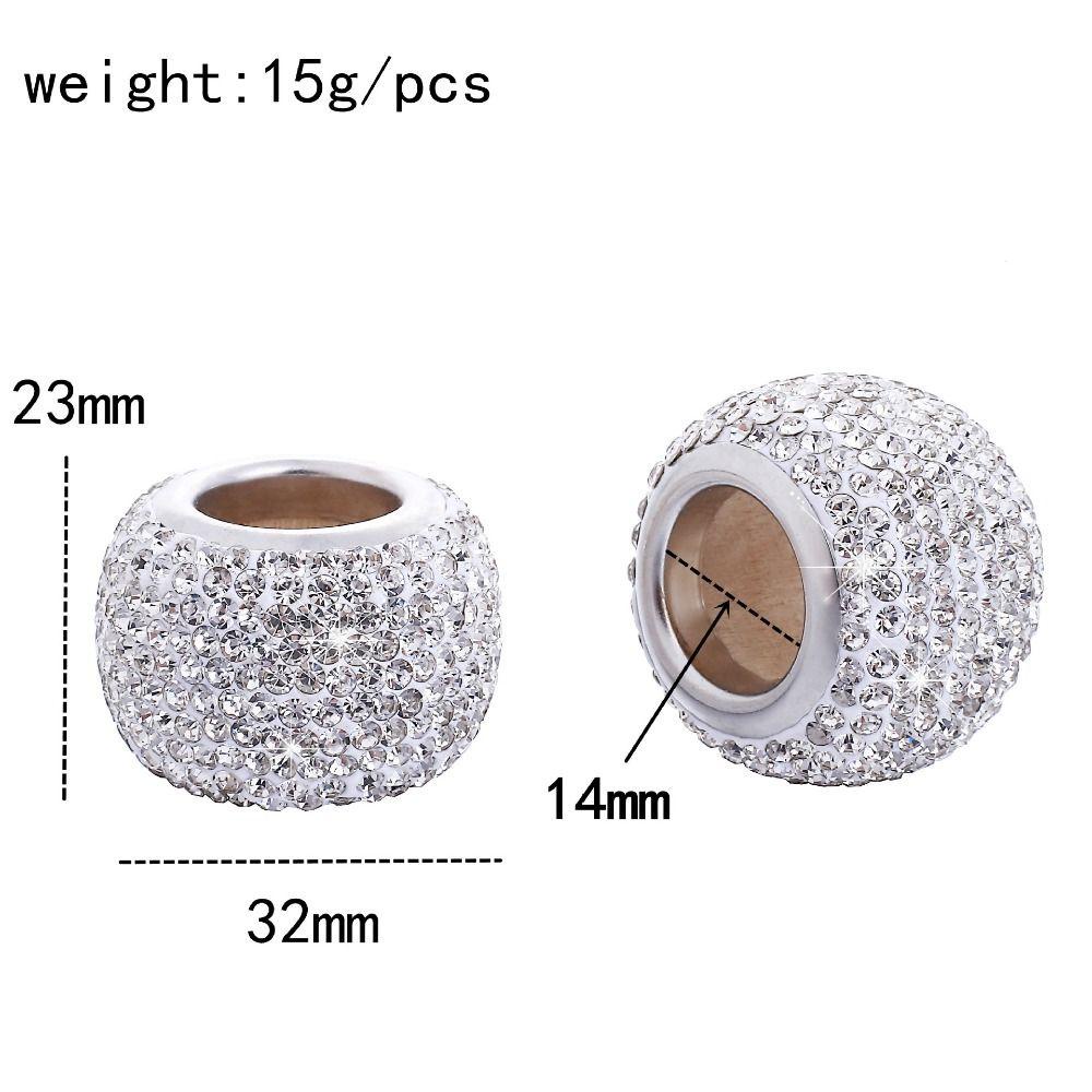 POPULAR 2pcs Bando Mobil Kerah Dekorasi Aksesoris Interior Mobil Berlian Imitasi Diamond