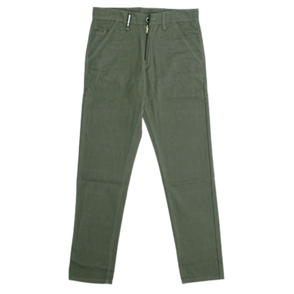 Barazha Celana Chino Panjang Regular Bigsize Olive