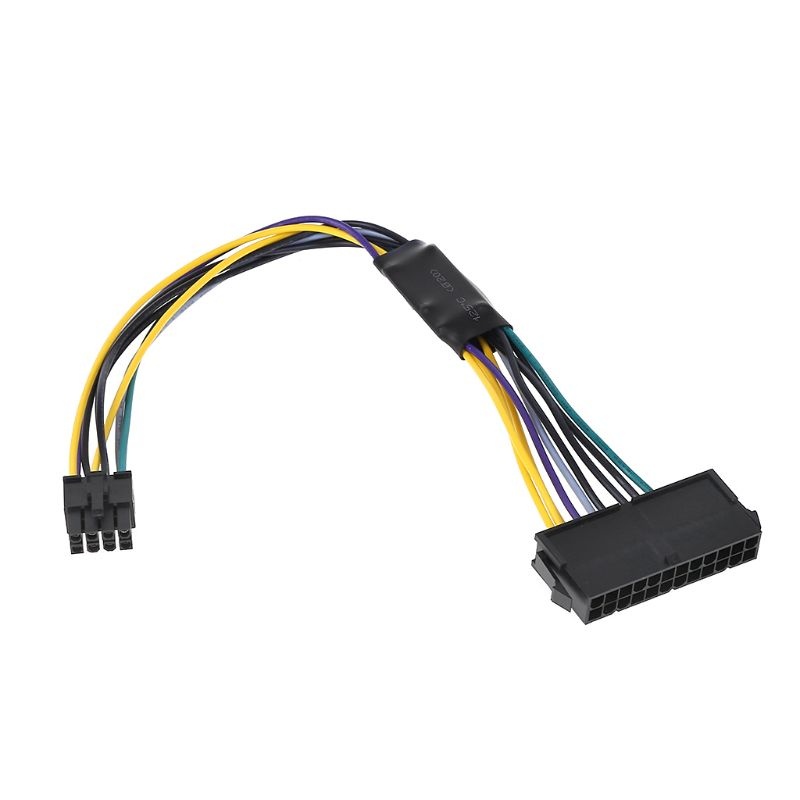 Btsg Atx 24P Ke 8P Power Supply Adapter Conventer Kabel Cord Wire Untuk Dell 24Pin Ke 8Pin Optiplex3020 7020 9020 Motherb