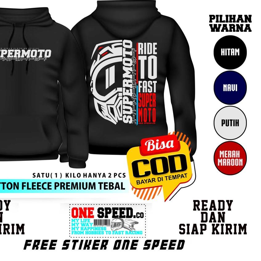 ☃ PROMO Sweater Hoodie Supermoto Trail KTM KLX CRF WR  Switer cowok Hudie  pria Swetshirt Distro Pre