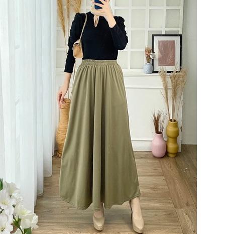 ♔ ROK POLOS MAYUNG PREMIUM / BASIC SKIRT / MAY SKIRT ROK MUSLIMAH PANJANG MURAH KERJA NGANTOR KULIAH