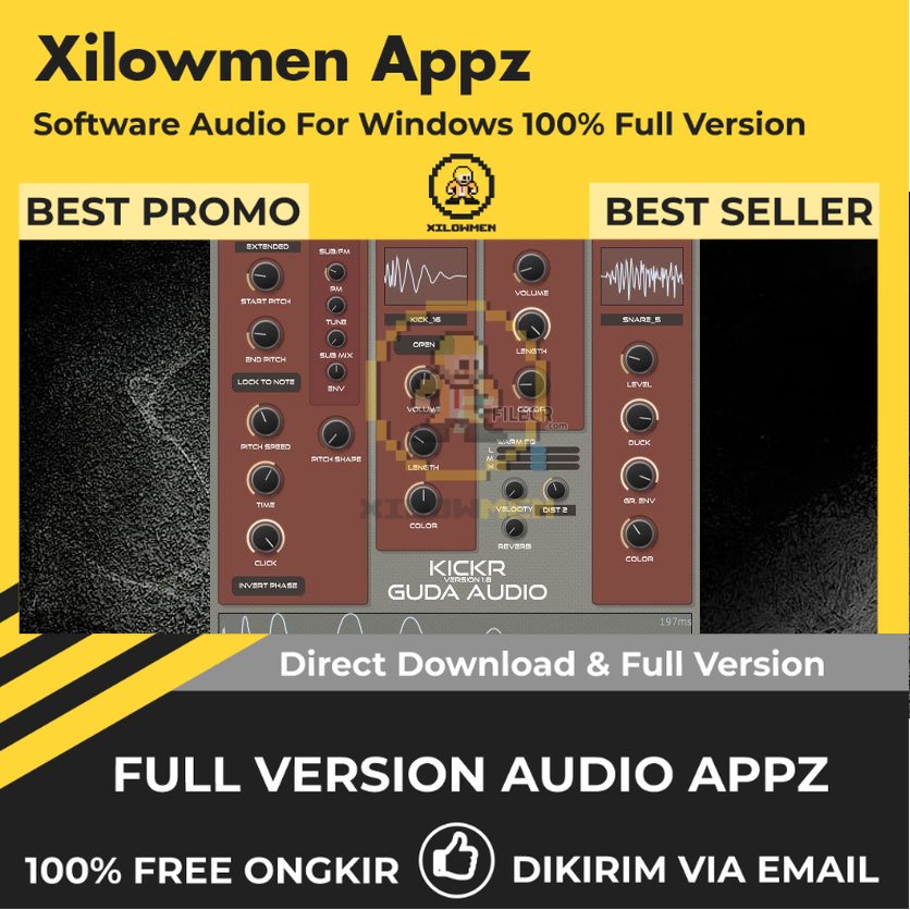 [Full Version] Guda Audio KickR Pro Lifetime Audio Software WIN OS