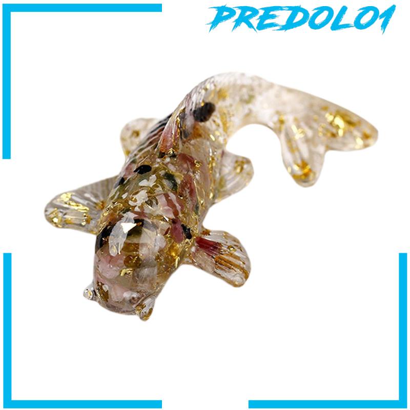 [Predolo1] Patung Ikan Model Hewan Patung Ikan Mini Meja Teh Koleksi Craft