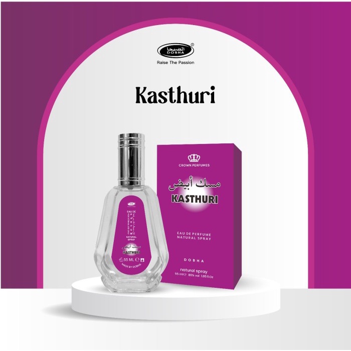 Parfum Dobha Spray Aroma KASTHURI 55ML Original