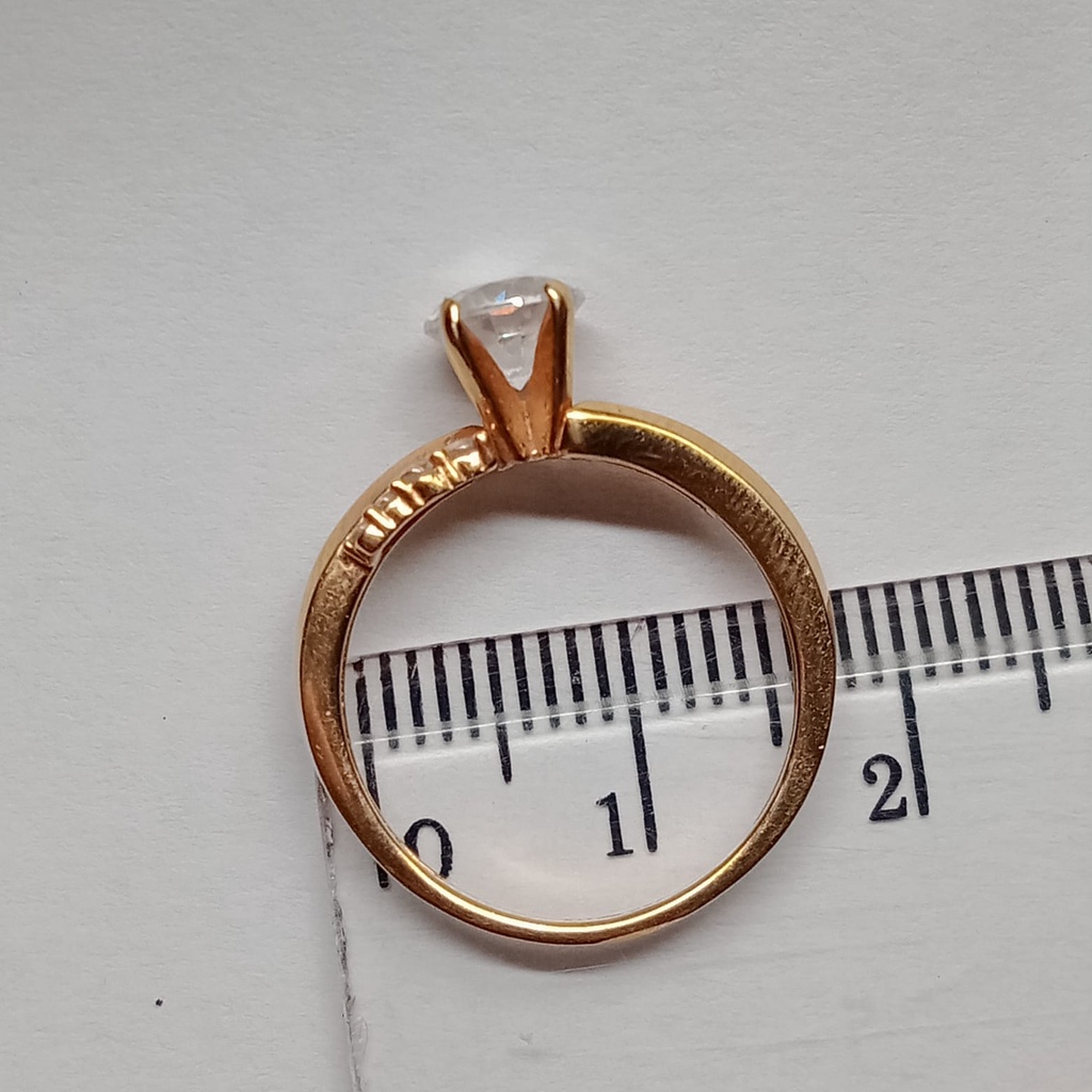 Cincin emas 17k - 2.35 gr kadar 750 - 4179