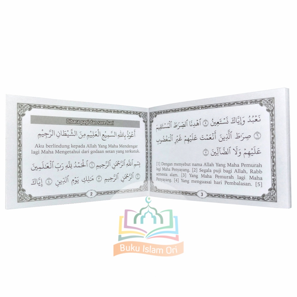 SERBI Buku Saku Dzikir buku doa kecil Dzikir Pagi dan Sore Al Matsurat Wazhifah Sughra Hasan Al-Banna - Pustaka Arafah MBR115