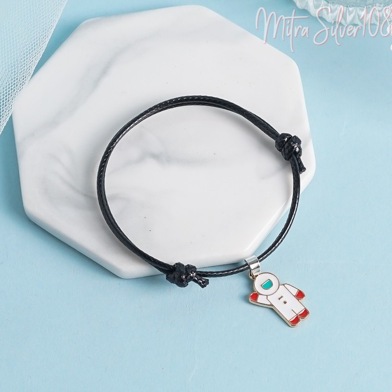 [MS108] GL 38 Gelang Astronot Roket Motif Luar Angkasa Untuk Pria &amp; Wanita Murah
