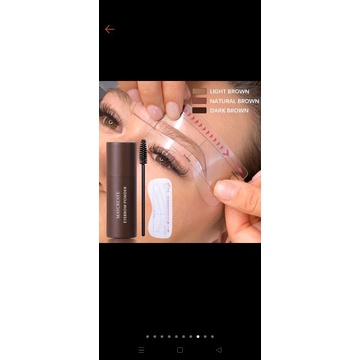 0Maycreate Cetakan Alis Instan Bedak Alis Eyebrow Powder Eyebrow Stamp Alis Stempel Alis Waterproof 