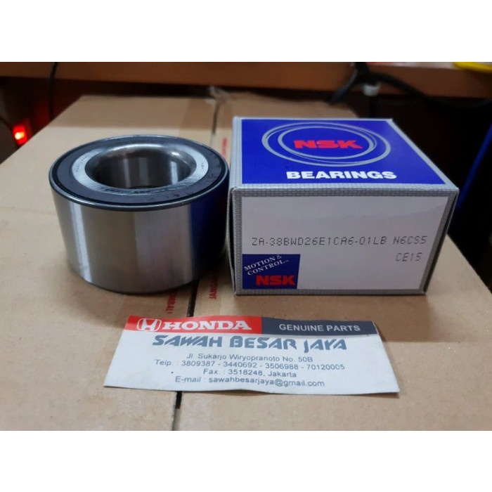 Bearing Bearing Laher Roda Depan Jazz City Vtec / Idsi Gd3 Gd8 Original Nsk