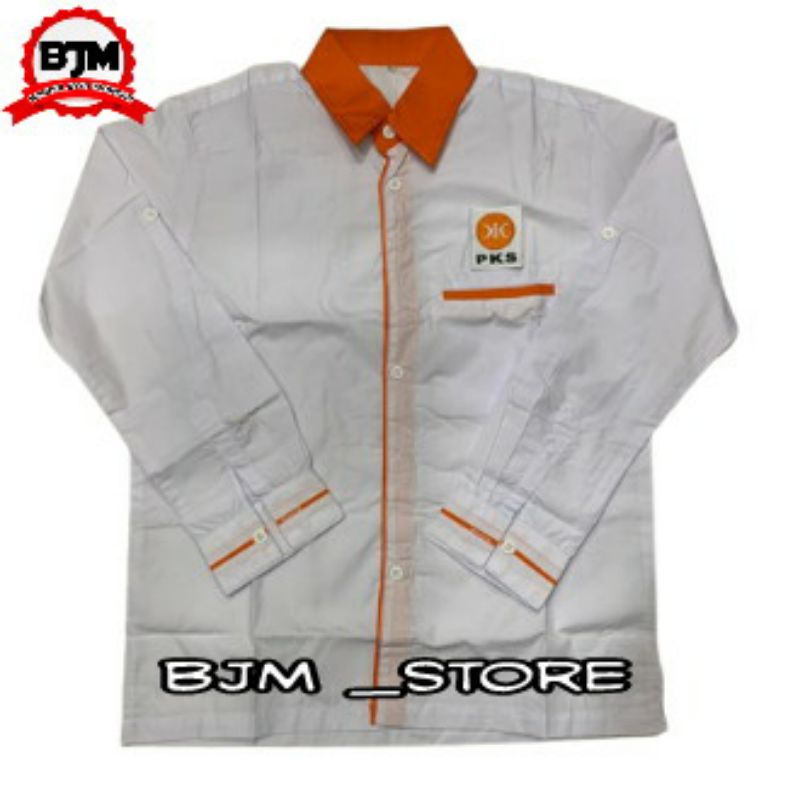 kemeja PKS lengan panjang