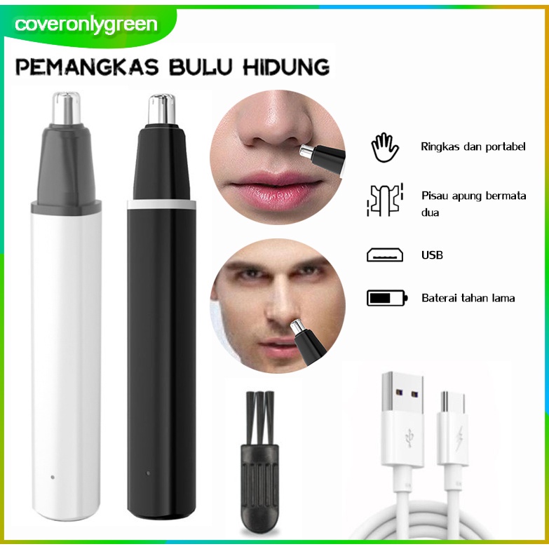 Nose Hair Trimmer Elektrik - Alat Cukur Bulu Hidung - Pembersih Bulu Hidung Elektrik