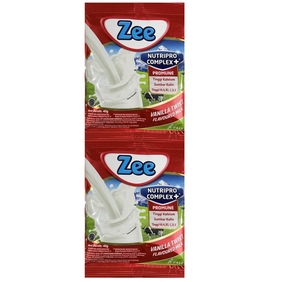

O36 Zee Sachet Vanilla 10x39 gr (1 renceng 10 sachet) RESTOCK ㄱ