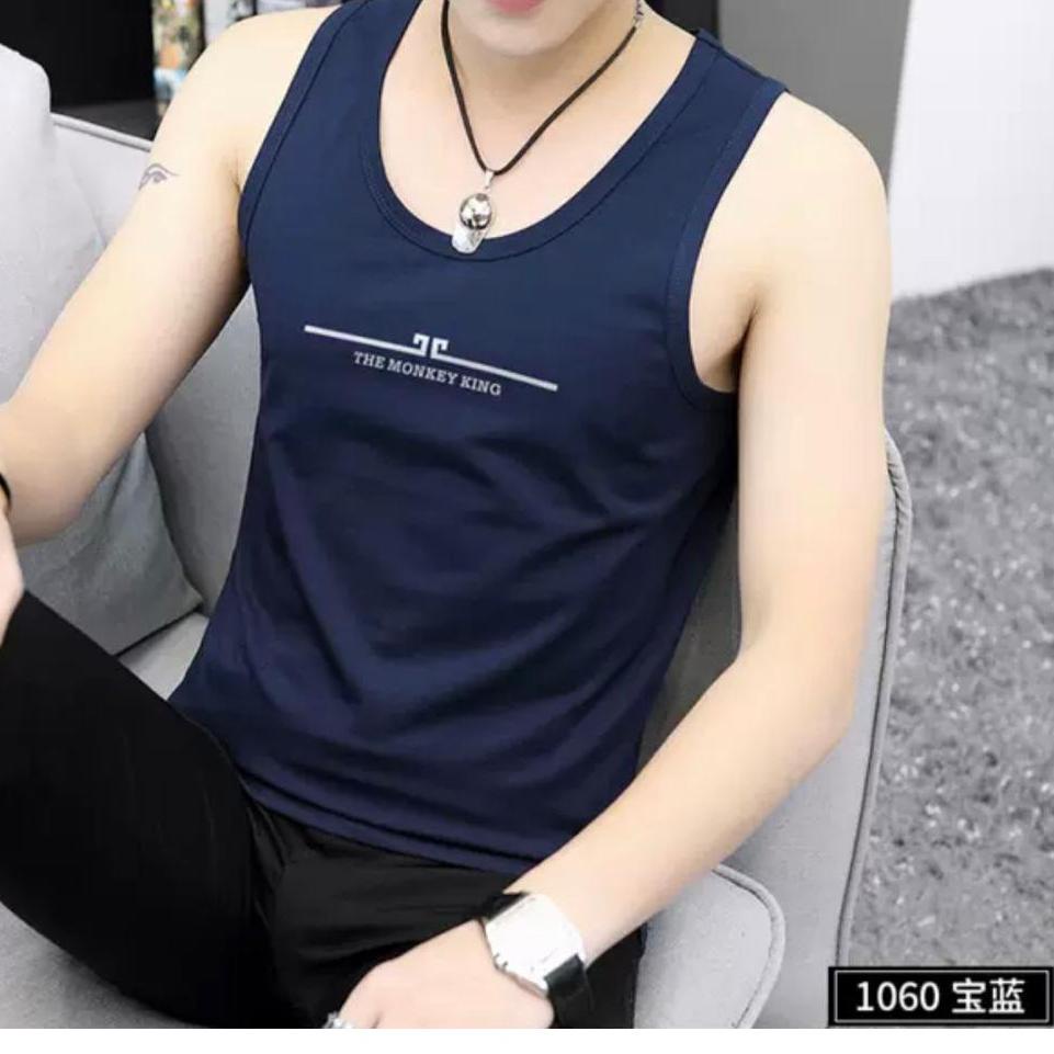 ➾ BS/COD//KAOS DALAM  SINGLET MONKEY KING PRIA//TERLARIS ✹