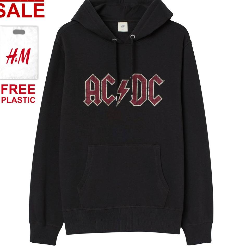 Hot Sale Hoodie HnM ACDC Tour Country Black