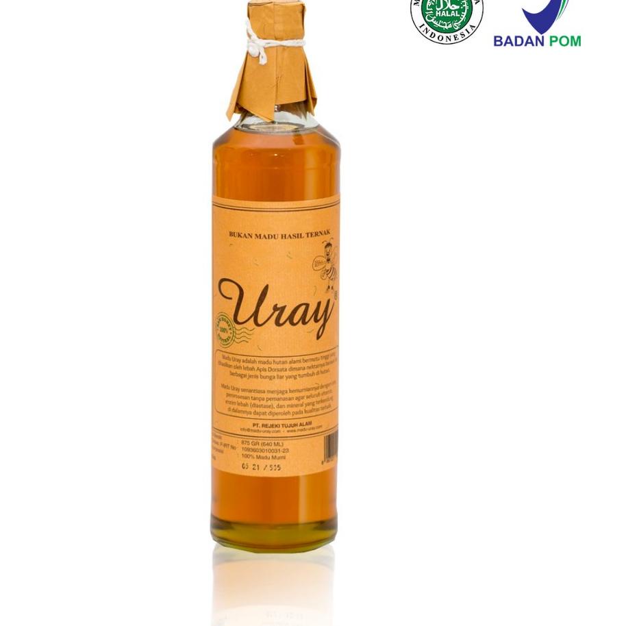 

Terbaik Madu Uray 640 ml (Madu Lebah Hutan / 100% Raw Natural Honey) !