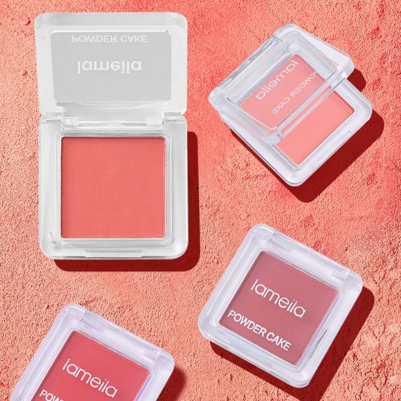 Powder Cake Blush On LAMEILA Latin Blusher Perona Pipi Original Terlaris