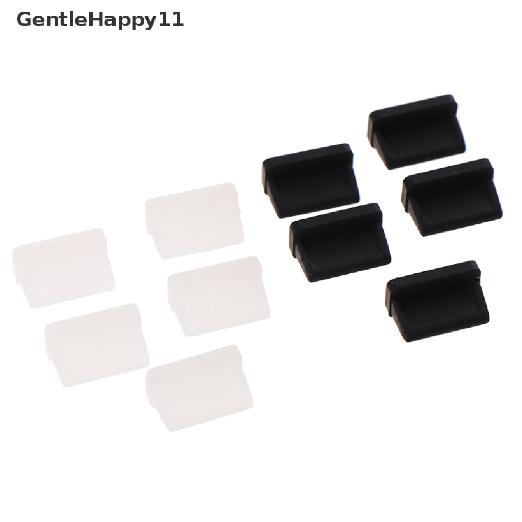 Gentlehappy 20Pcs USB Male Plug Stopper Topi Penutup Plastik Pelindung Debu Plug id