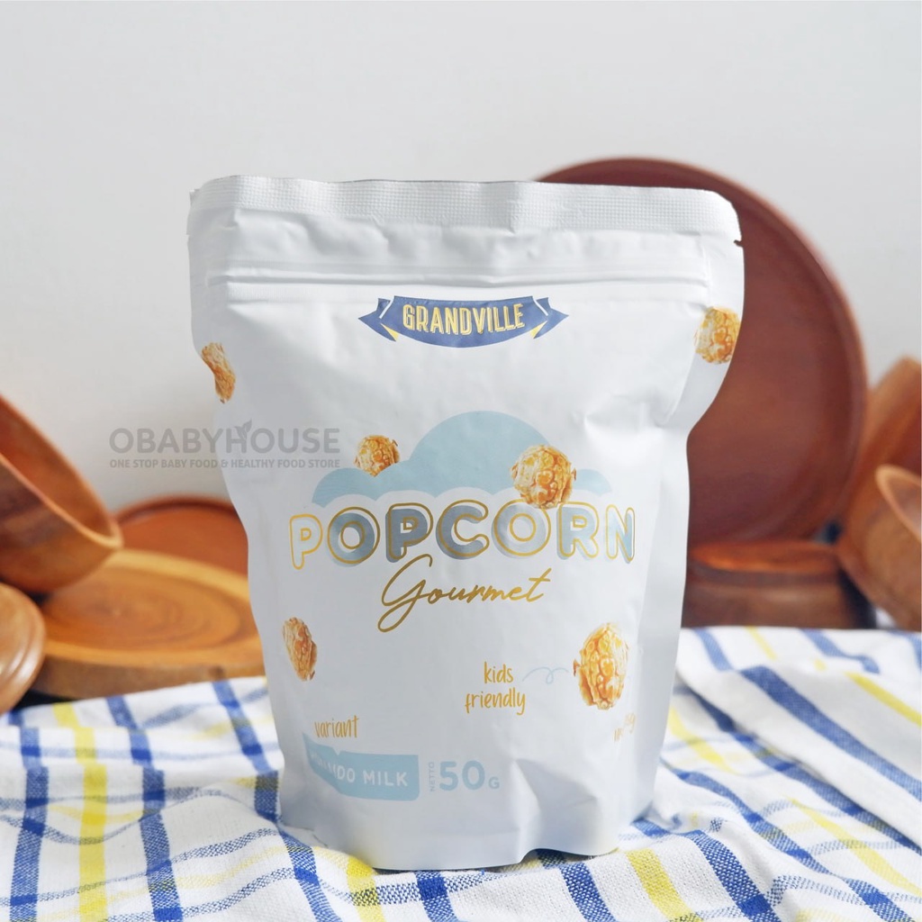 Grandville Popcorn Gourmet Hokkaido Milk 50 gr