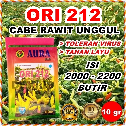 Benih Cabe Rawit Unggul 10 Gram untuk Budidaya Cabai Rawit Produktif