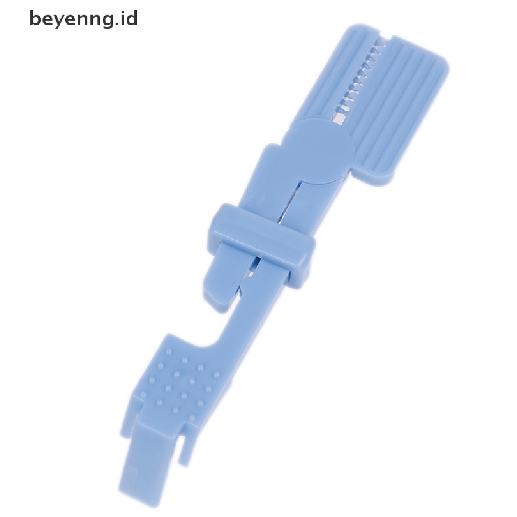 Beyen 1Pcs X-Ray Film Klip Holder Radiograph Plastik Warna Biru Kepala Penjepit  Id