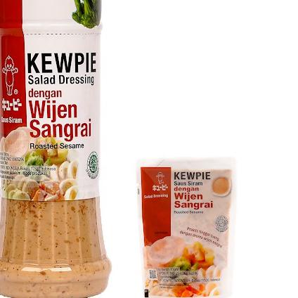 

Sale✅⭐-200 ml KEWPIE WIJEN SANGRAI Kewpie Salad Dressing Roasted Sesame Saus