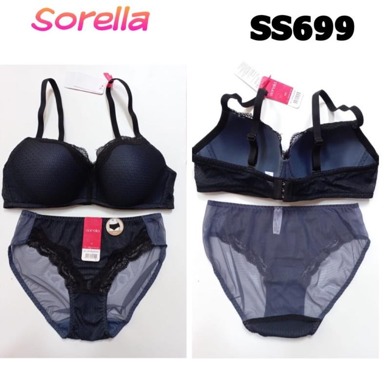 [ART. 0270] SS699 bra set tanpa kawat sorella 34B 36B