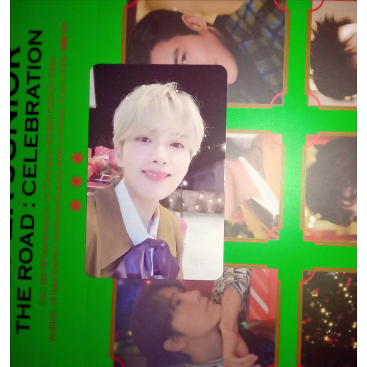 Photocard Ryeowook Celebrate Album Super Junior