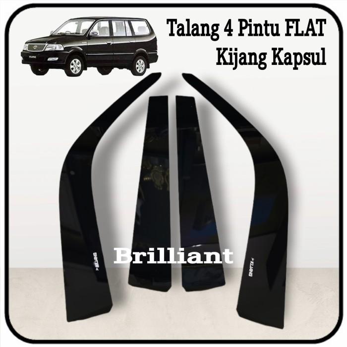 Talang Air 4 Pintu Hitam Slim FLAT - Kijang New / Kapsul / LGX