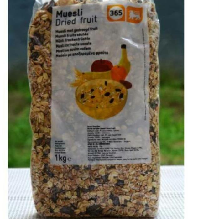 

12.12 FLASH SALE Muesli Dried Fruit 1kg Granula granola HALAL serbuuu !