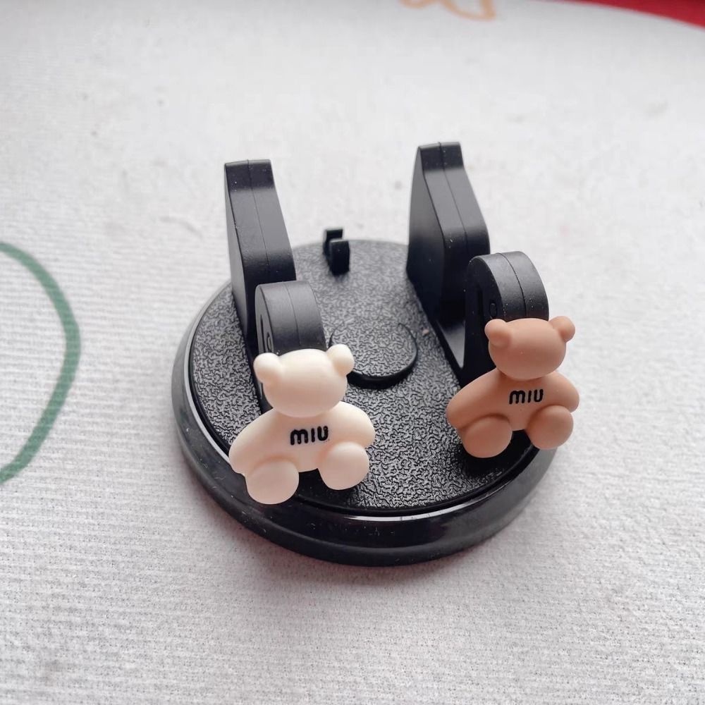 AUGUSTINA Bear Phone Stand Universal Meja Kamar Animal Dekorasi Rumah Handphone Lazy Bracket Desk Ornaments Phone Holder