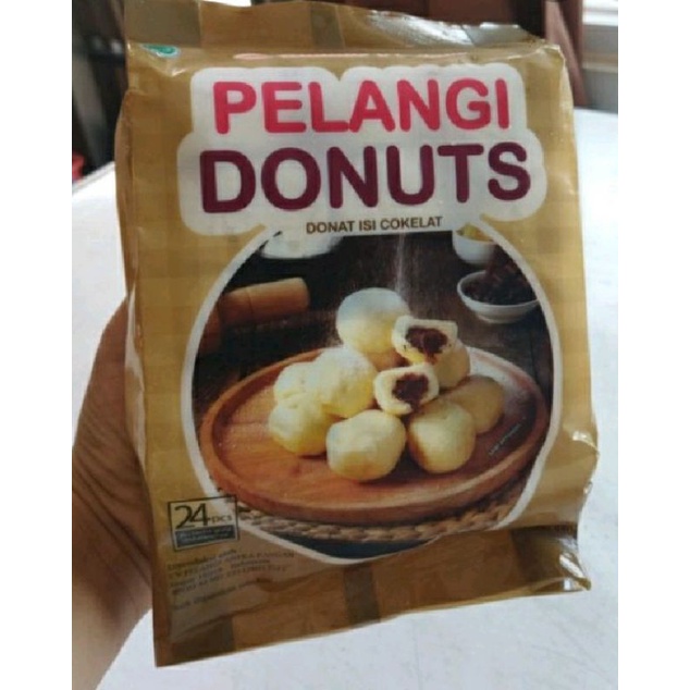 

PELANGI DONUT isi coklat 24pcs