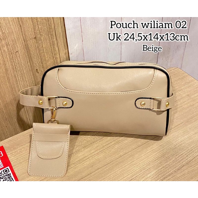 Pouch organizer clucth hand bag cewek cowok