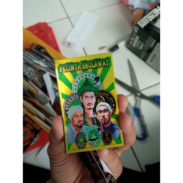 

STIKER HOLOGRAM 3 MAJELIS ISI 35PCS