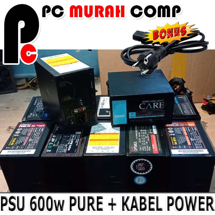 PSU 600Watt pure