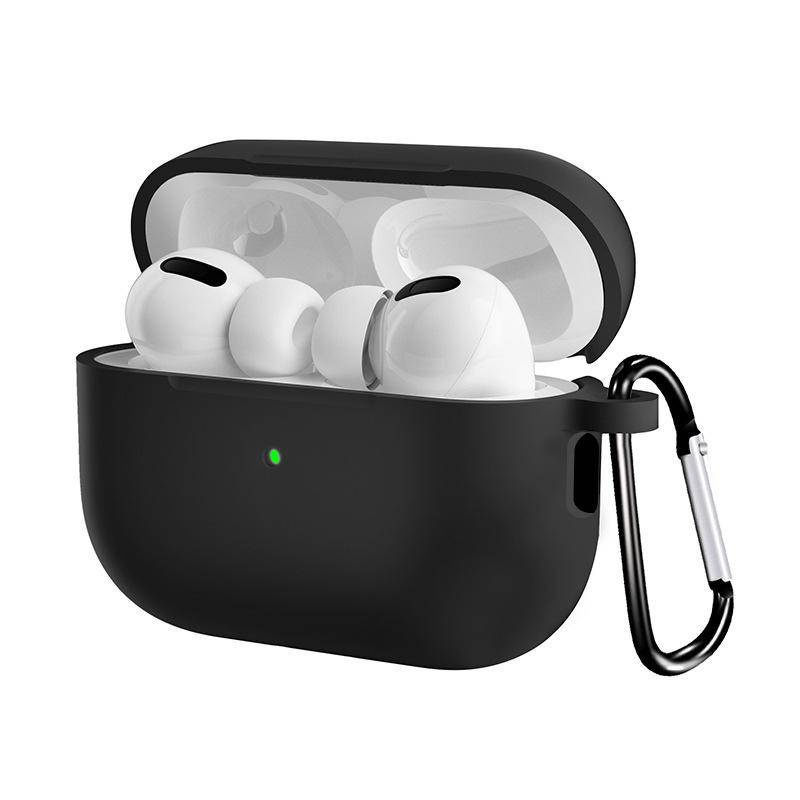 Casing Untuk Airpods Pro 2cas Case Silikon Full Case Dengan Karabiner Shockproof Soft Case Untuk Apple Airpods3 2 1 Pro