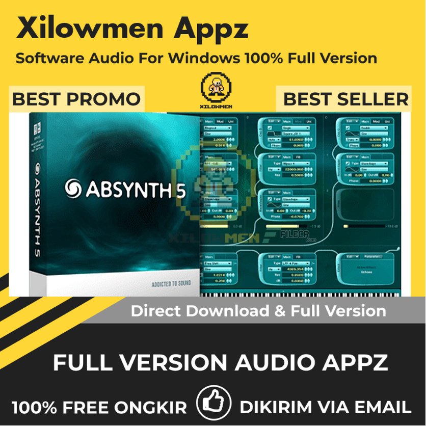 [Full Version] Native Instruments Absynth 5 Pro Lifetime Audio Software WIN OS