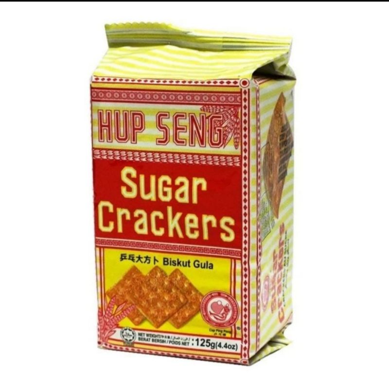 

Hup Seng Biskuit Sugar Crackers 428 Gram - Hupseng Manis