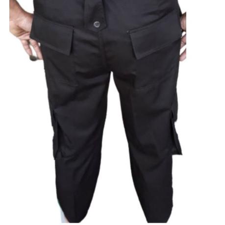 ➻ CELANA PDL SATPAM COKLAT GELAP ✾