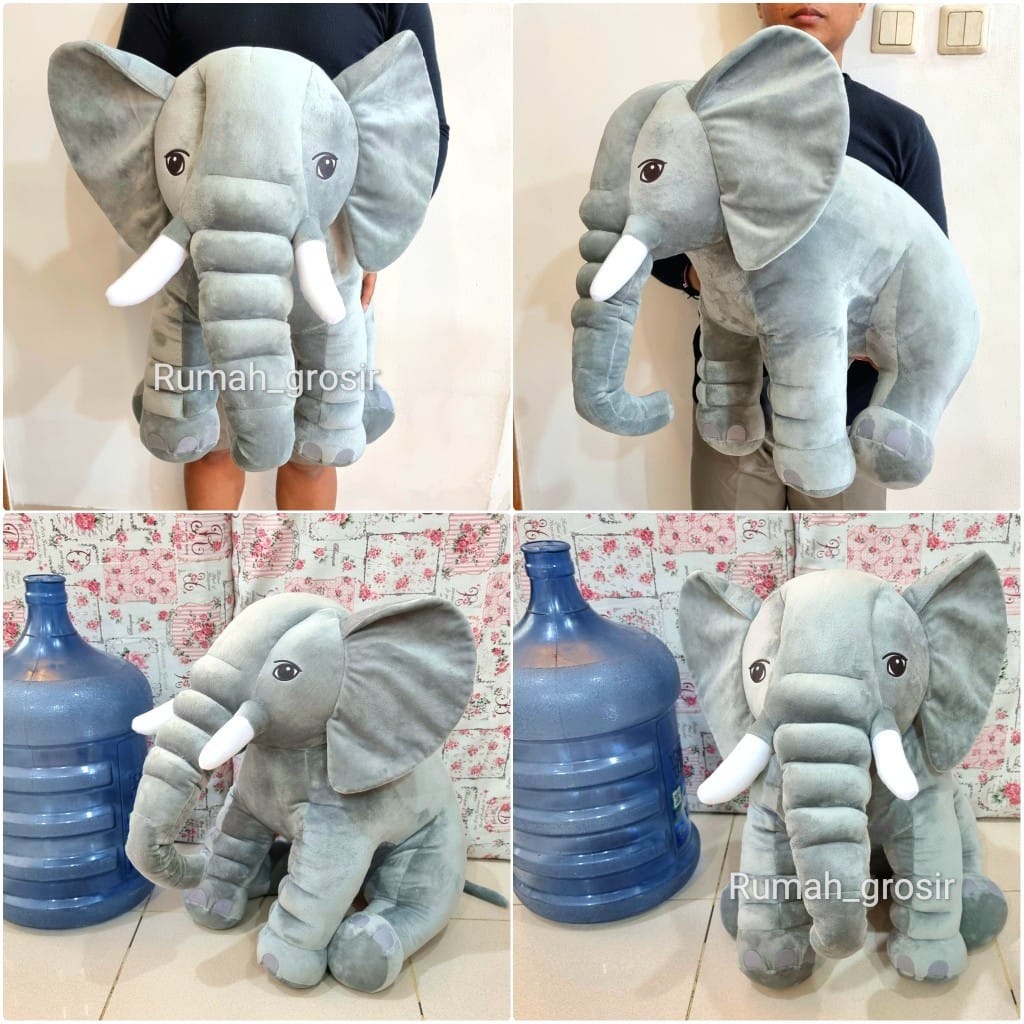 Boneka Gajah Elephant Lucu Jumbo
