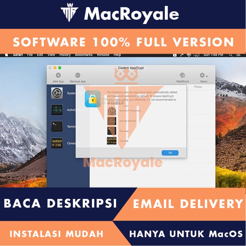 [MacOS] Cisdem AppCrypt Full Version Lifetime Full Garansi