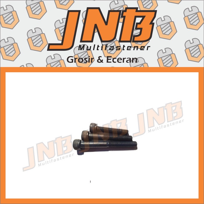 Baut L Baja Hitam M5 X 45 Kunci L 4 Socket Head 12.9 Import