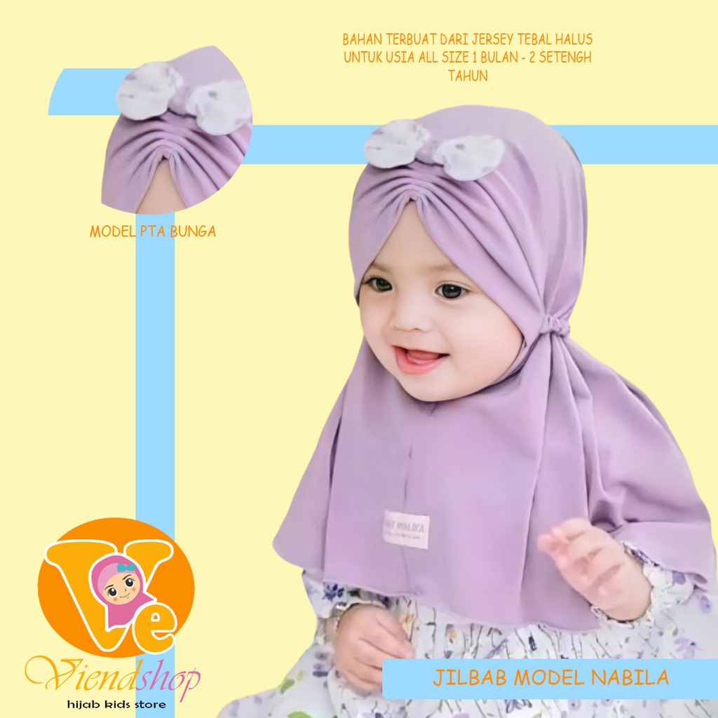 [rumahbayipdg] Hijab bayi pita jilbab bayi model pita