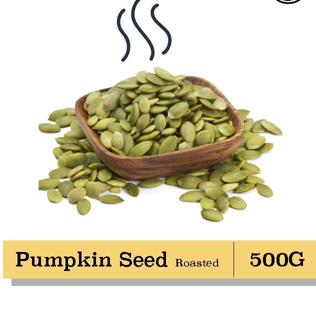 

✪ Granola Addict - Roasted Pumpkin Seed / Biji Labu Panggang 500G ◌