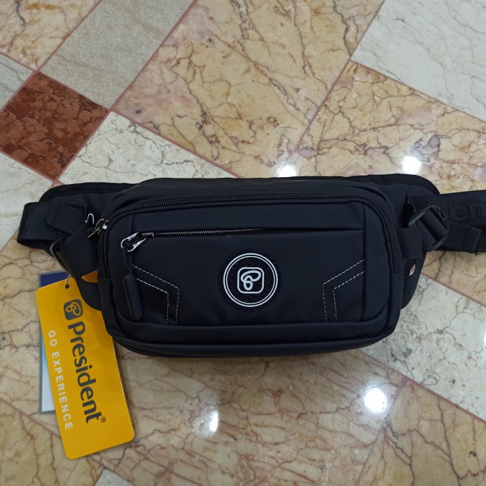 Waist Waist Bag Pria Waterproof President Original Tas Pinggang Selempang