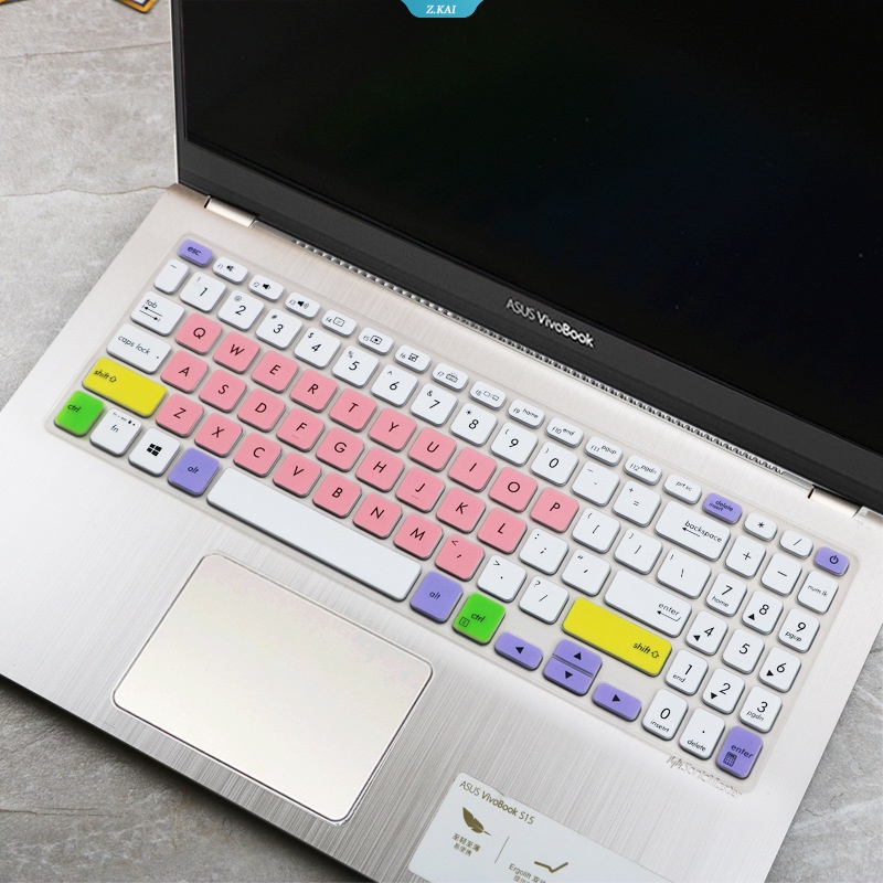 Cover Keyboard Silikon Inggris Untuk ASUS 15.6inch 15.6inch ASUS Y5200 I5 Keyboard laptop Silikon Warna-Warni [ZK]