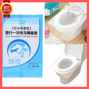 GOS -D115- 1PCS Plastik Alas Duduk Kloset - Travel Disposable Toilet Seat Covers